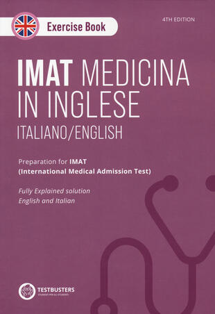 copertina IMAT. Exercise book. Preparation for IMAT. Ediz. italiana e inglese