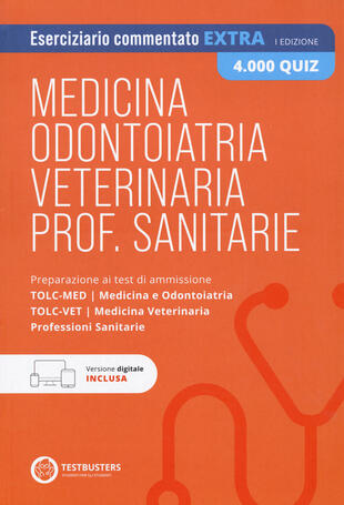 copertina TOLC-MED TOLC-VET - Eserciziario commentato extra. Con simulazioni online