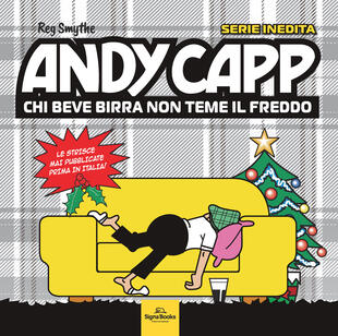 copertina Andy Capp. Chi beve birra non teme il freddo