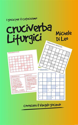 copertina Cruciverba liturgici. Conoscere il Vangelo giocando