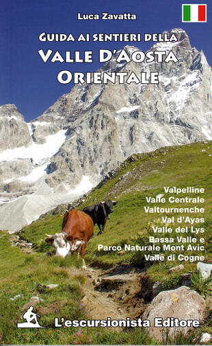 copertina Guida ai sentieri della Valle d'Aosta orientale