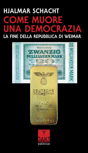 copertina Come muore una democrazia. La fine della Repubblica di Weimar