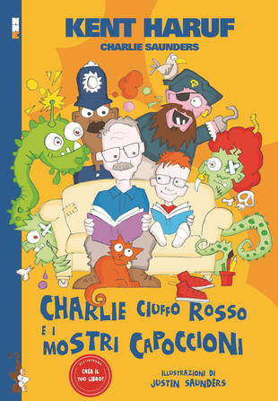 copertina Charlie Ciuffo Rosso e i mostri capoccioni
