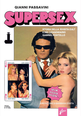 copertina Supersex. Storia della rivista cult e del leggendario Gabriel Pontello