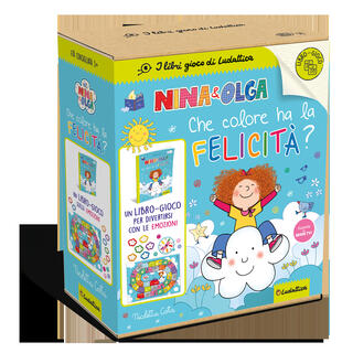 copertina Che colore ha la felicit&agrave;? Nina&Olga. Ediz. illustrata