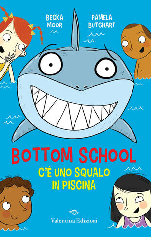 copertina C'e' uno squalo in piscina. Bottom school
