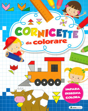 copertina Cornicette da colorare. Ediz. a colori