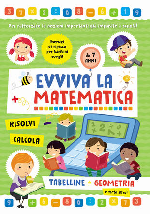 copertina Tabelline e geometria. Evviva la matematica