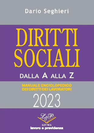 copertina Diritti sociali dalla A alla Z. Manuale enciclopedico dei diritti dei lavoratori