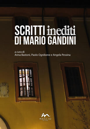 copertina Scritti inediti di Mario Gandini