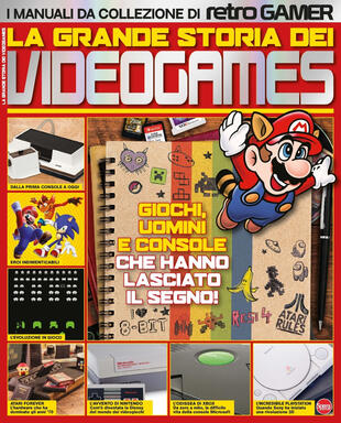 copertina La grande storia dei videogames. I manuali da collezione di Retro Gamer