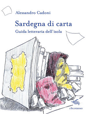 copertina Sardegna di carta. Guida letteraria dell'isola. Con Carta geografica ripiegata
