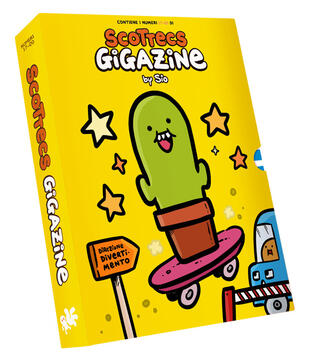 copertina Scottecs Gigazine. Cofanetto 5. Vol. 17-20