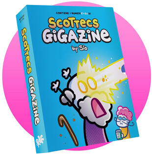 copertina Scottecs Gigazine. Cofanetto 6. Vol. 21-24