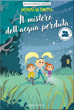 copertina Il mistero dell'acqua perduta. Norma la dritta. Ediz. illustrata