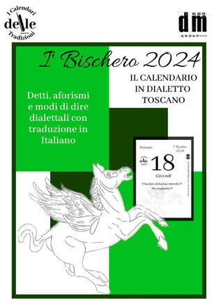 copertina I Bischero 2024. Raccolta dialettale giornalieri (I cal. delle tradizioni)