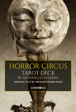 copertina Horror circus tarot deck. Ediz. deluxe. Con 78 cards in 4 colours