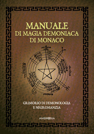 copertina Manuale di magia demoniaca di Monaco